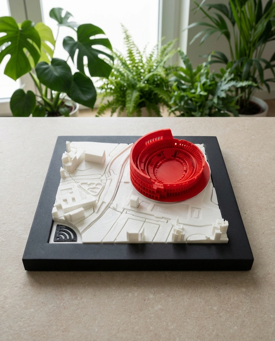 Twilight gallery display